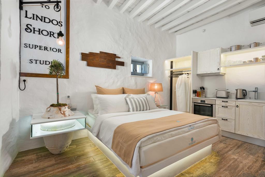 Lindos Shore Superior Studio (Adults Only) Zewnętrze zdjęcie