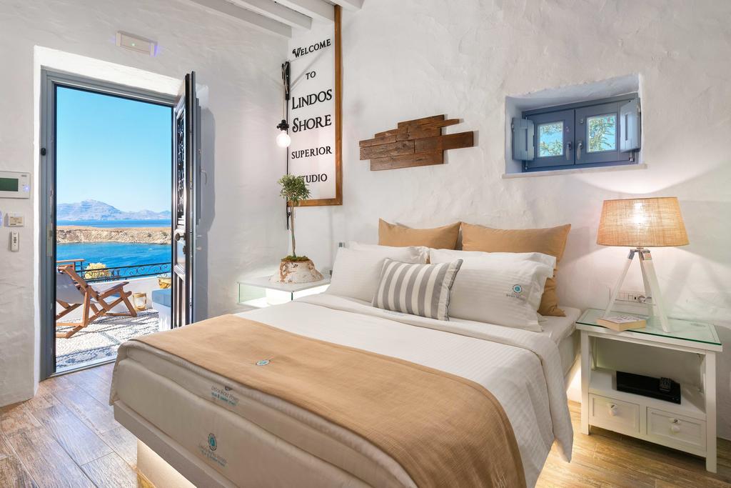 Lindos Shore Superior Studio (Adults Only) Zewnętrze zdjęcie